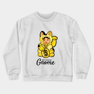 lucky  to Gnome Crewneck Sweatshirt